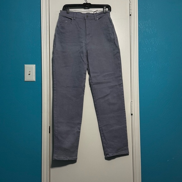 Gloria Vanderbilt Original Stretch Classic fit high rise Jeans in Periwinkle 12 - Picture 10 of 14